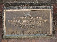 Rookwood Necropolis&#44; Sydney - Adams, Harold Sherlock